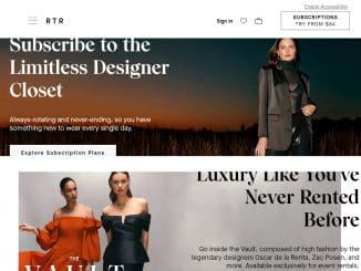Rent The Runway - Homepage